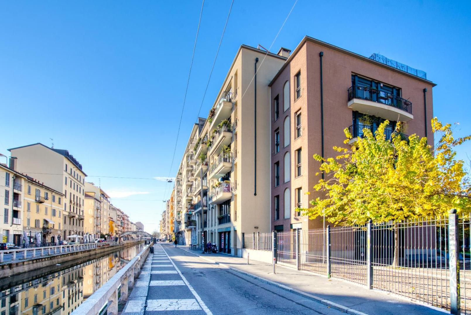 Italianflat - Canal Couture, Navigli Luxury Retreat Milano Eksteriør bilde