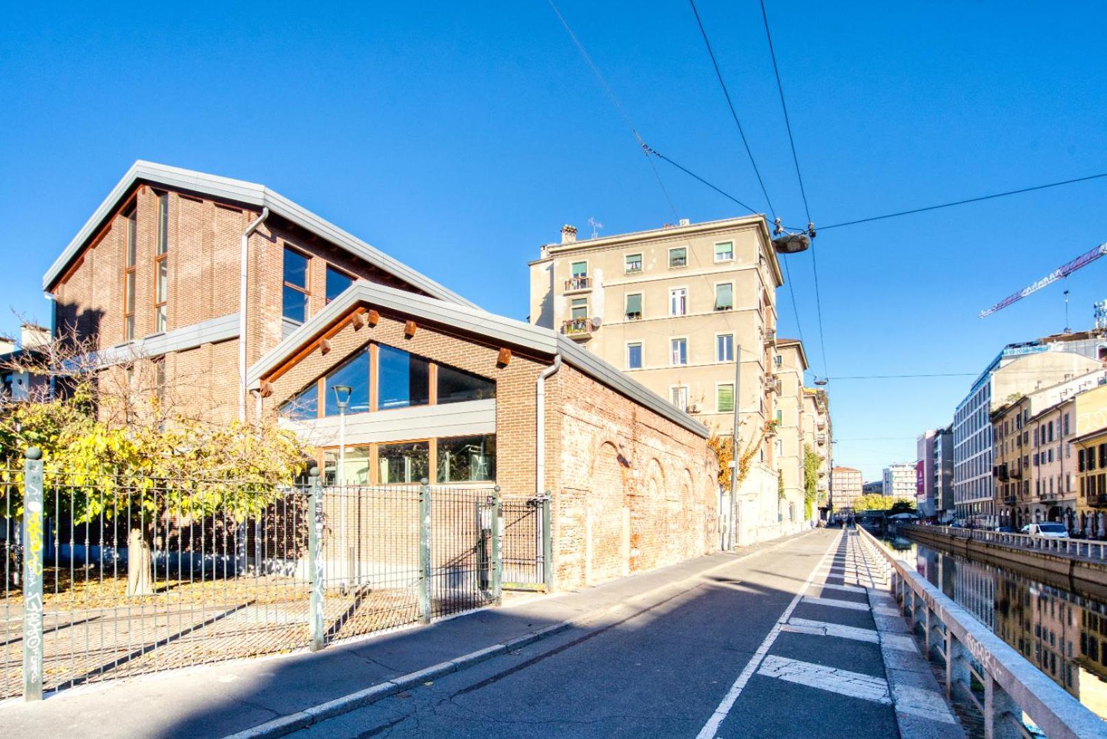 Italianflat - Canal Couture, Navigli Luxury Retreat Milano Eksteriør bilde